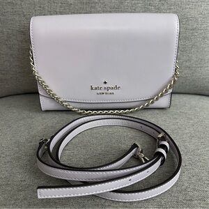 Kate Spade Carson Lilac Convertible Crossbody